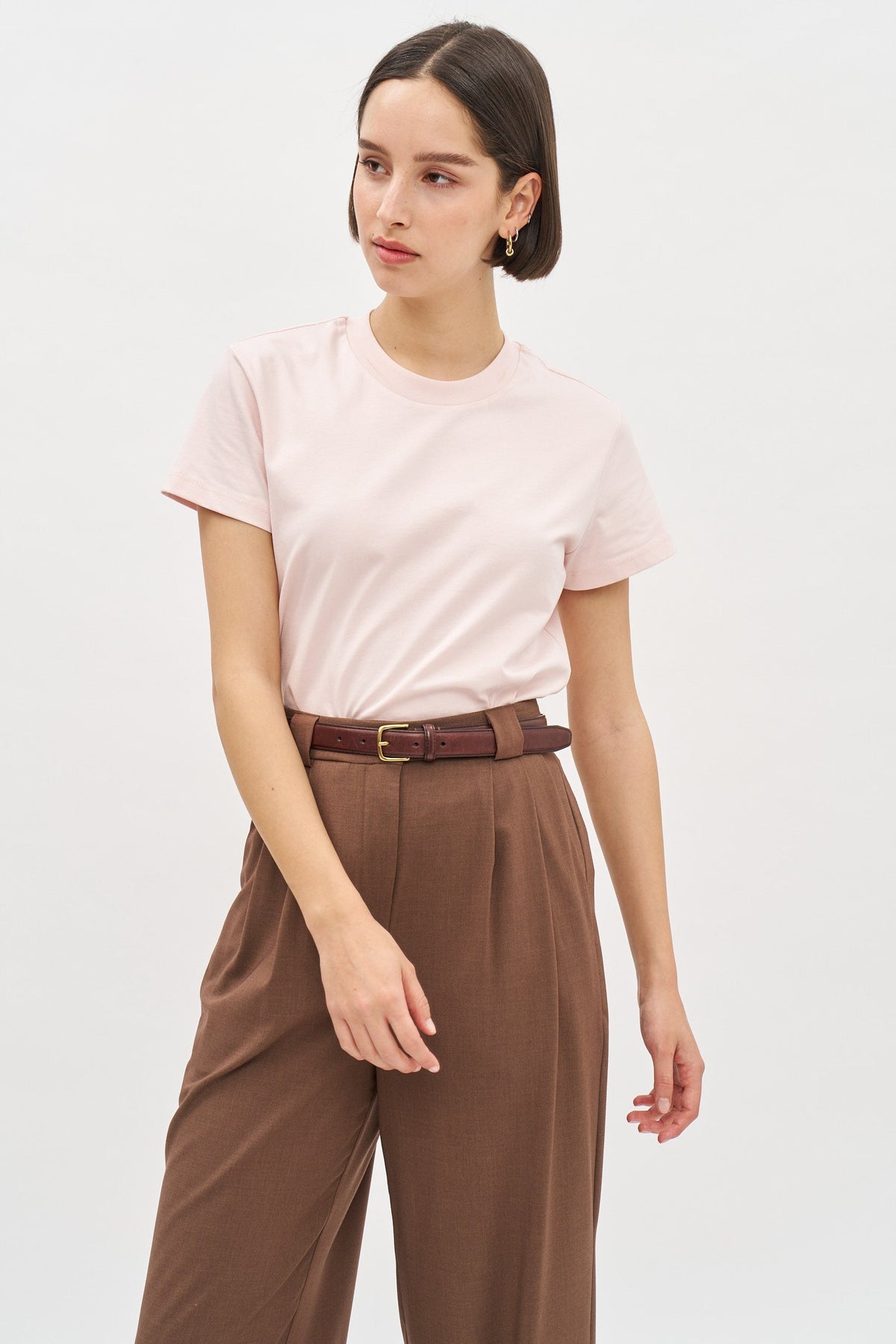 fitted T Pink