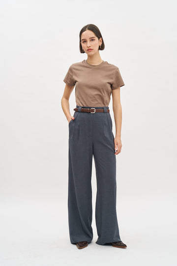 Luca Tailored Pants Grey