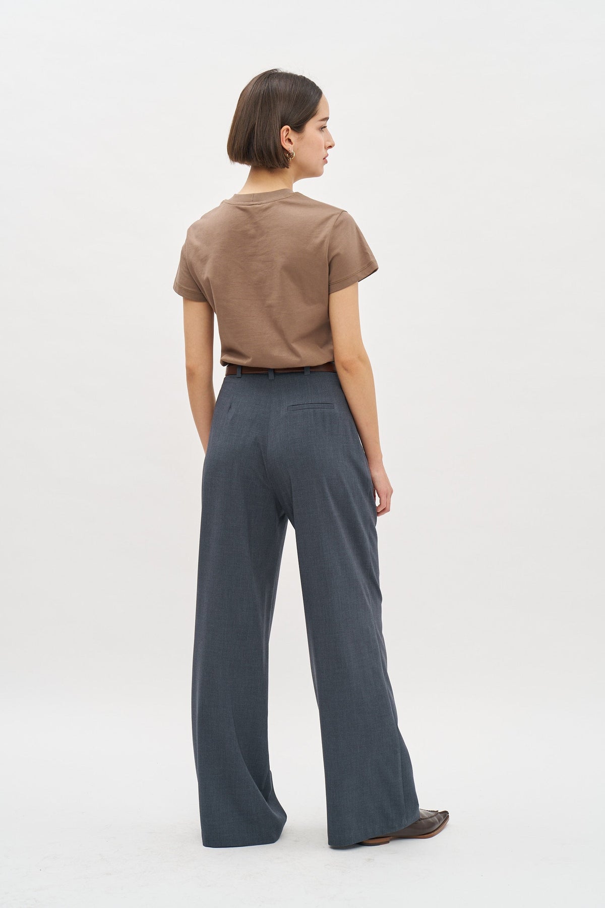 Luca Tailored Pants Grey
