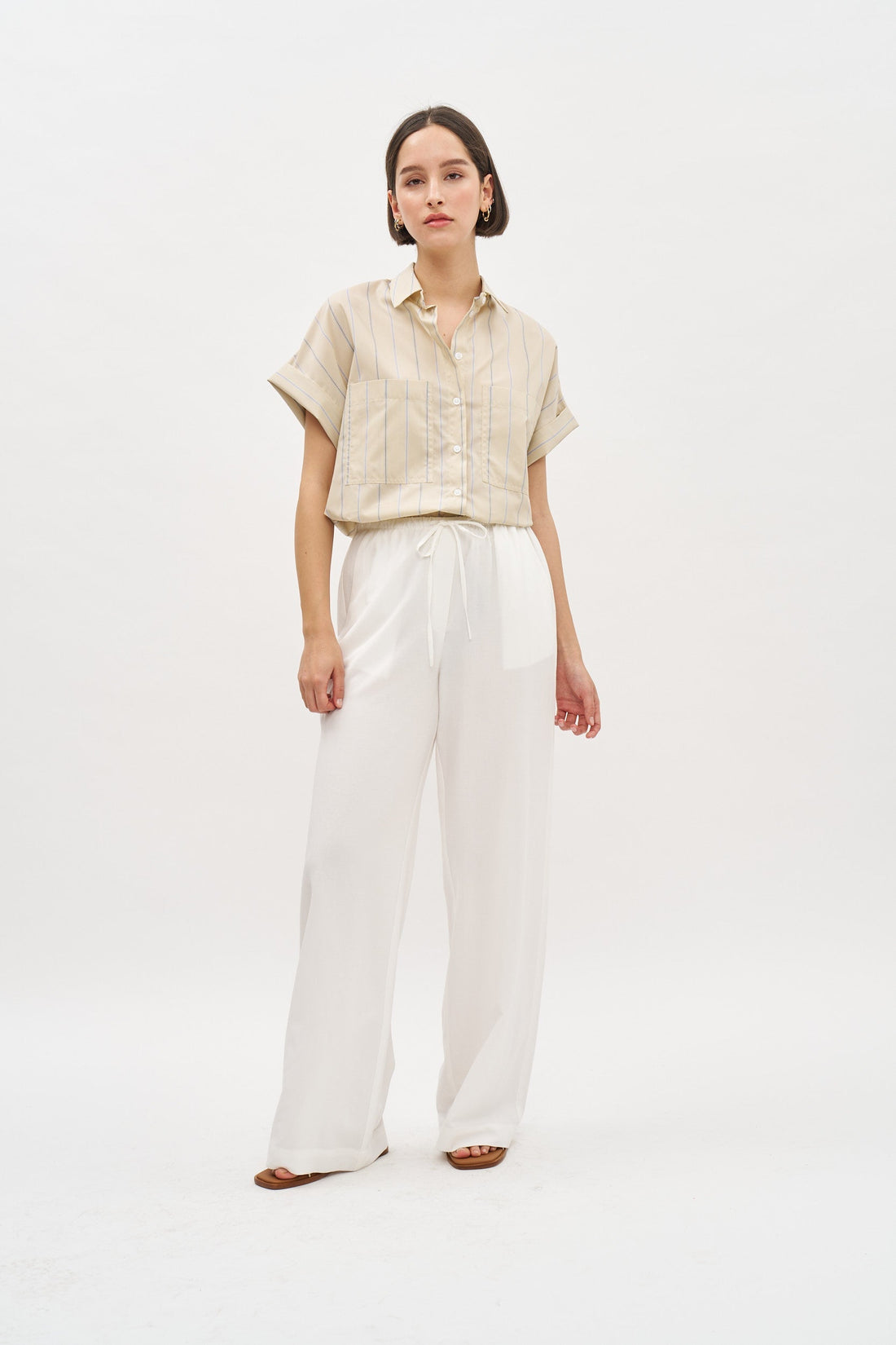 Daniel Blouse Sand stripes