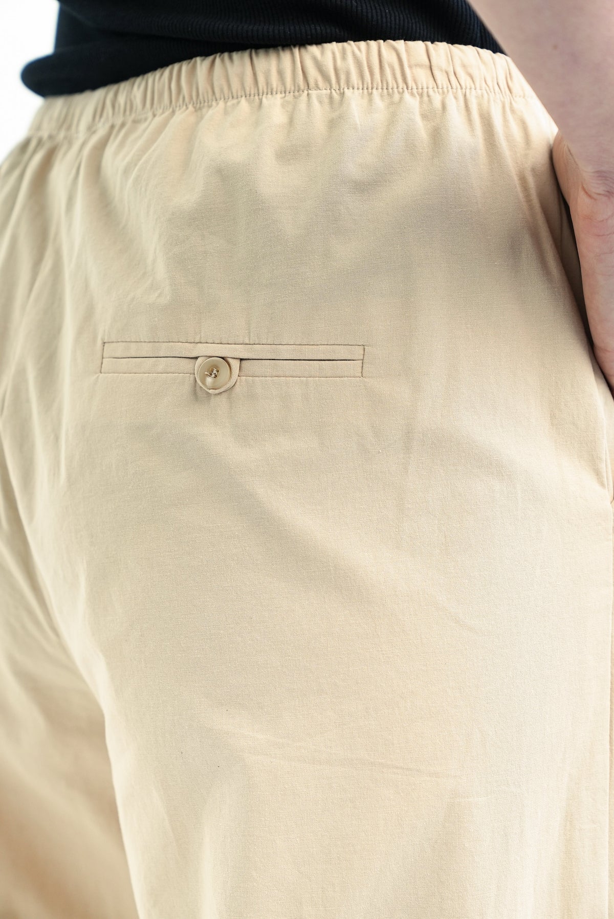 Uma Pants Cotton Beige
