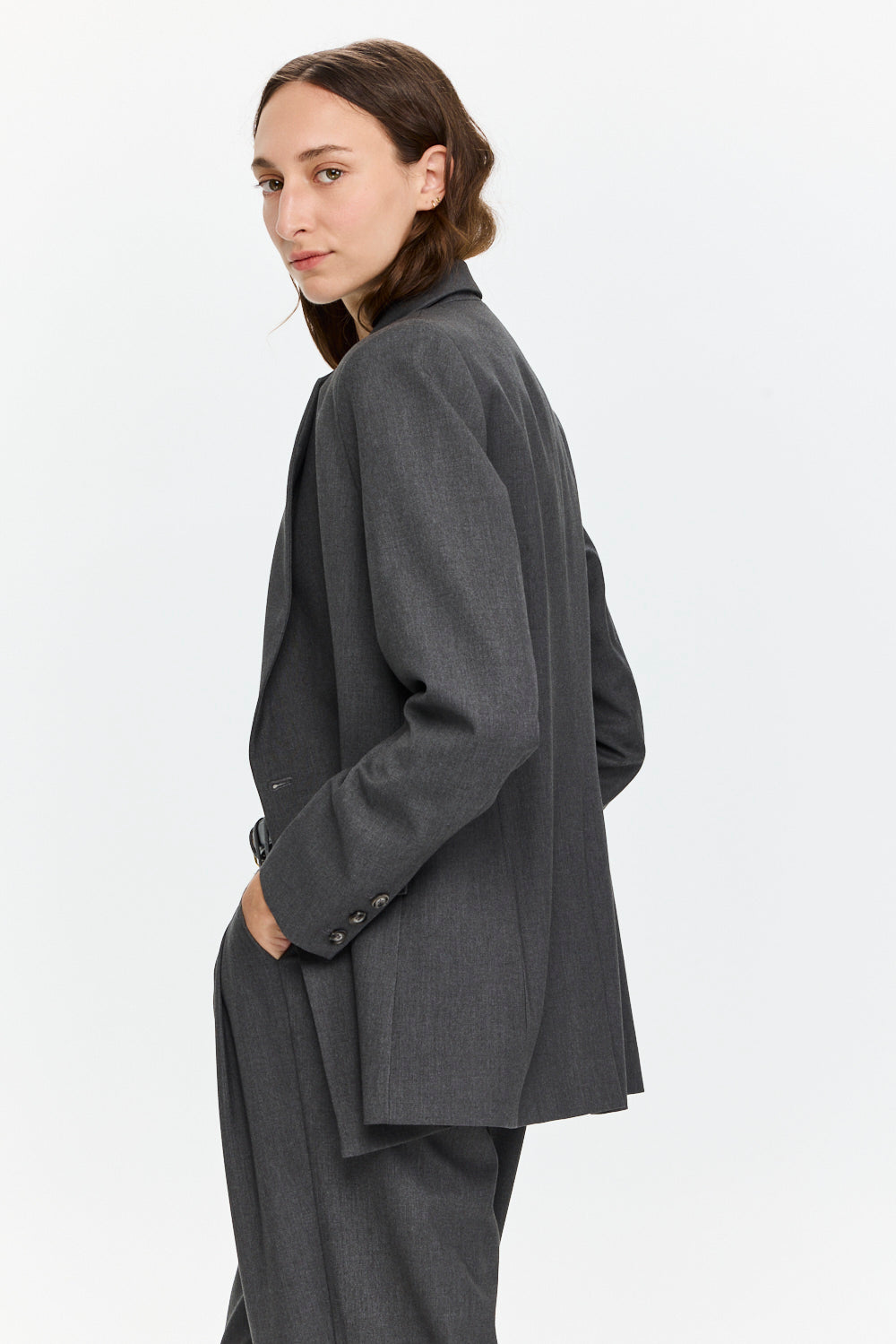 Elly Blazer Grey