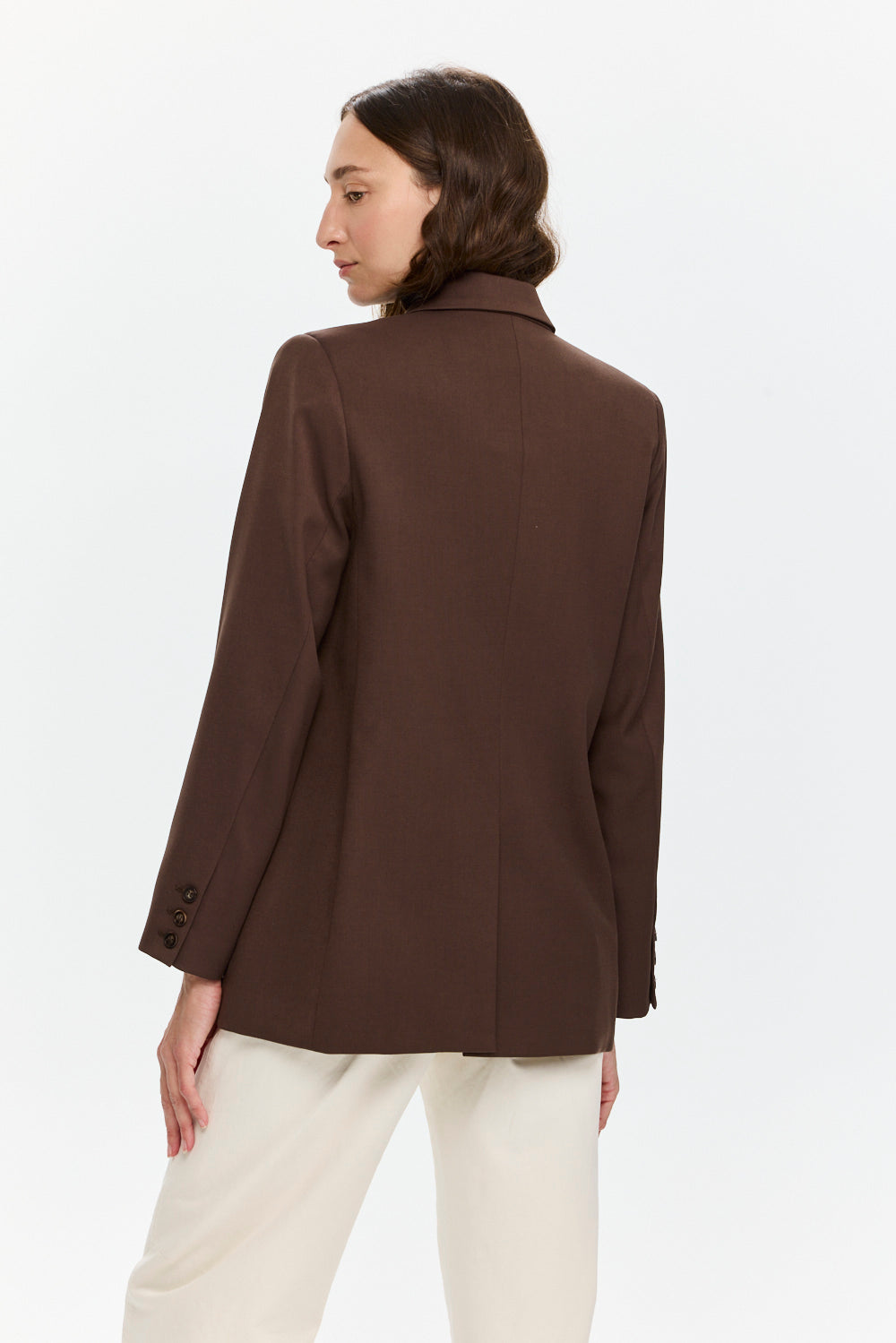 Elly Blazer Brown