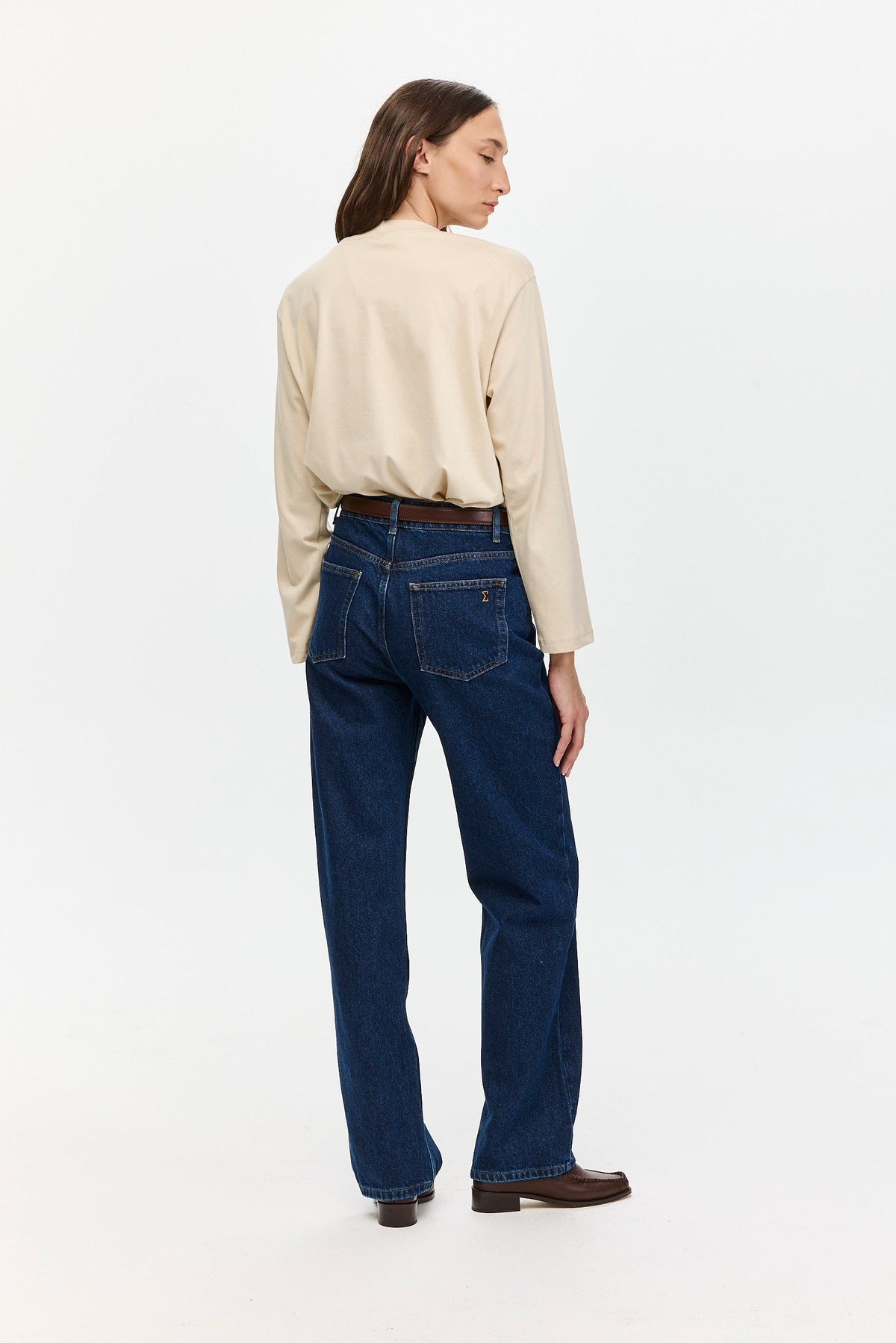 Classic Cut Denim Washed Indigo