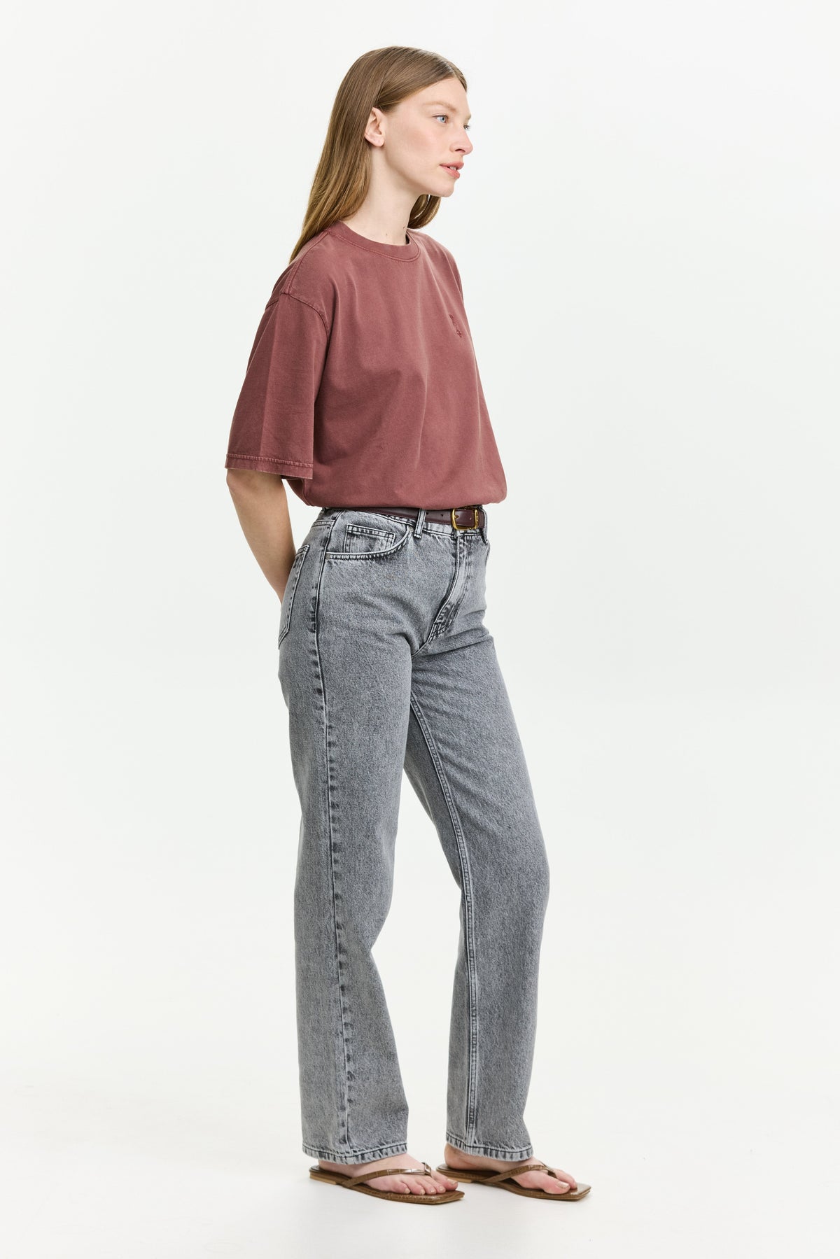 Classic Cut Denim Greystone