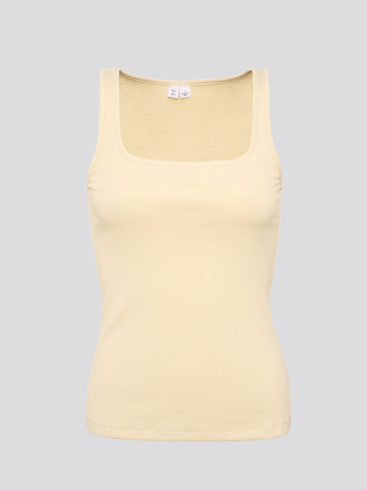 Chloe Tank Top Butter Yellow
