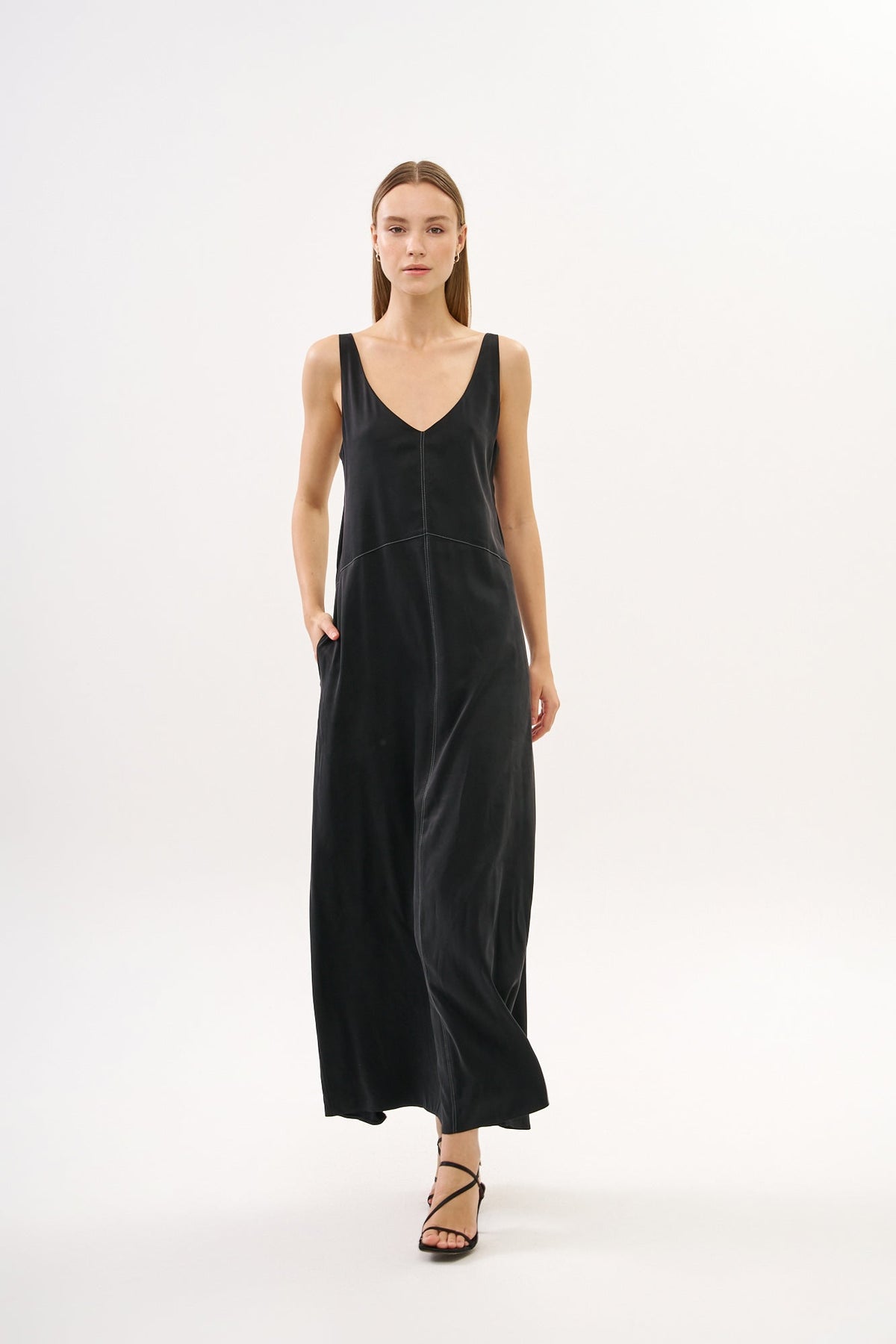 Kate Cupro Dress Black