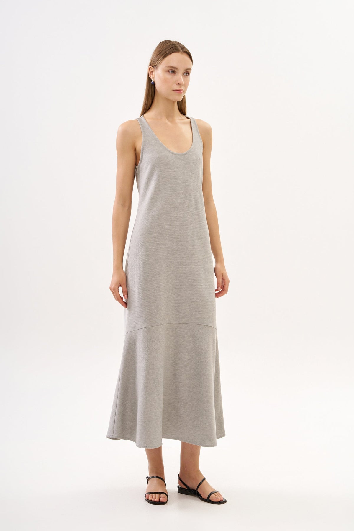 Drew Dress Grey