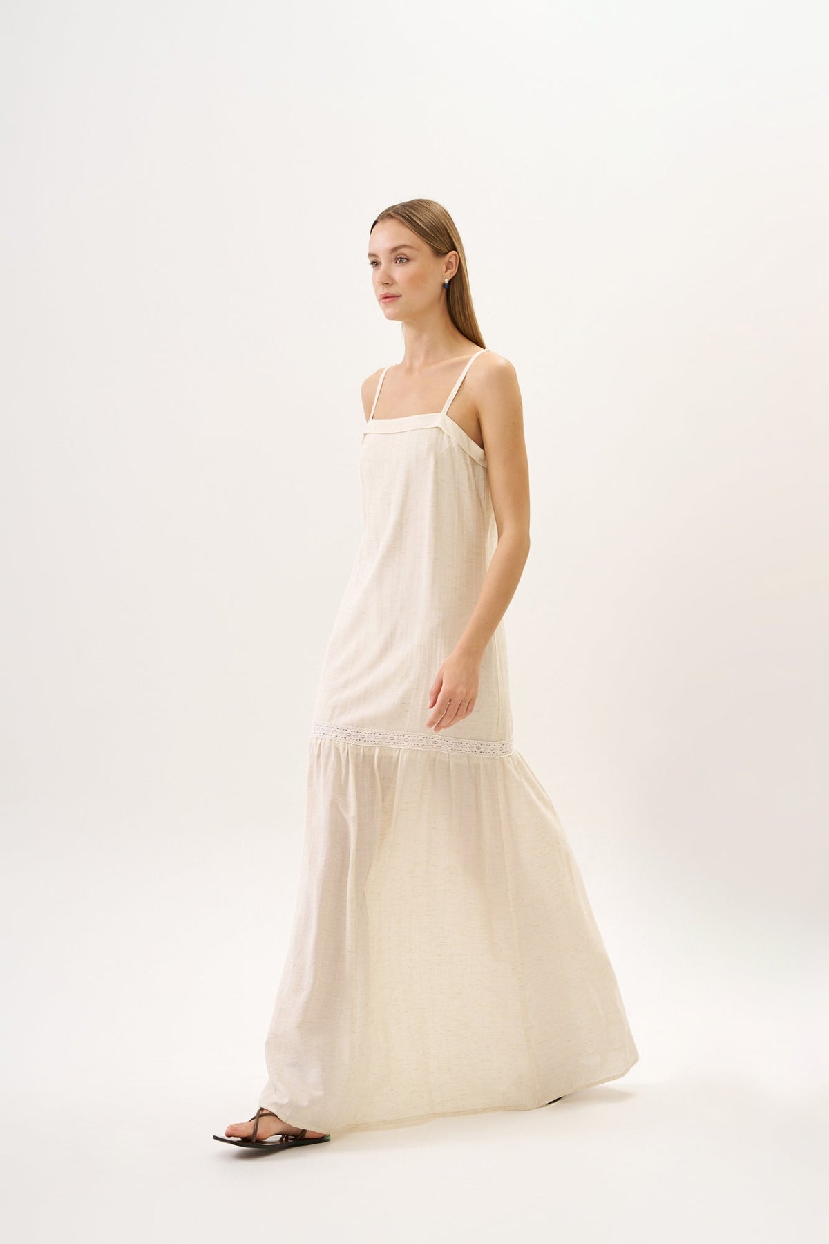 Charlie Dress Beige