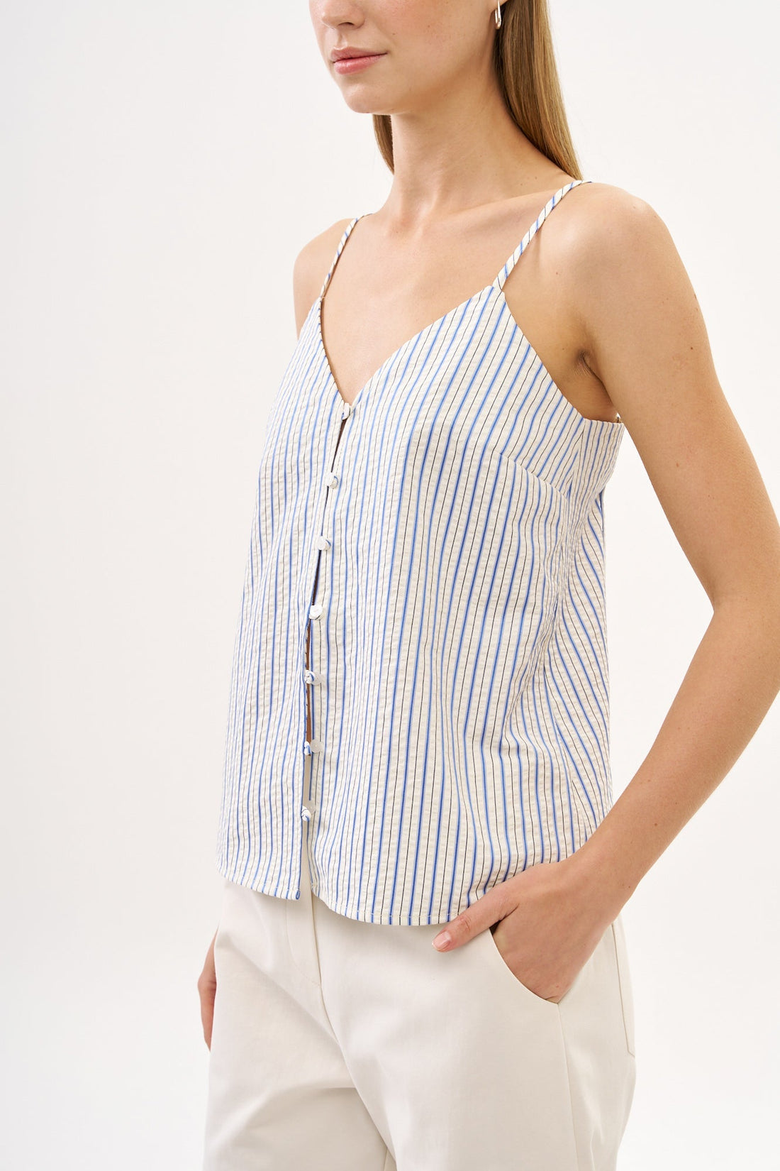 Camille Top Stripes