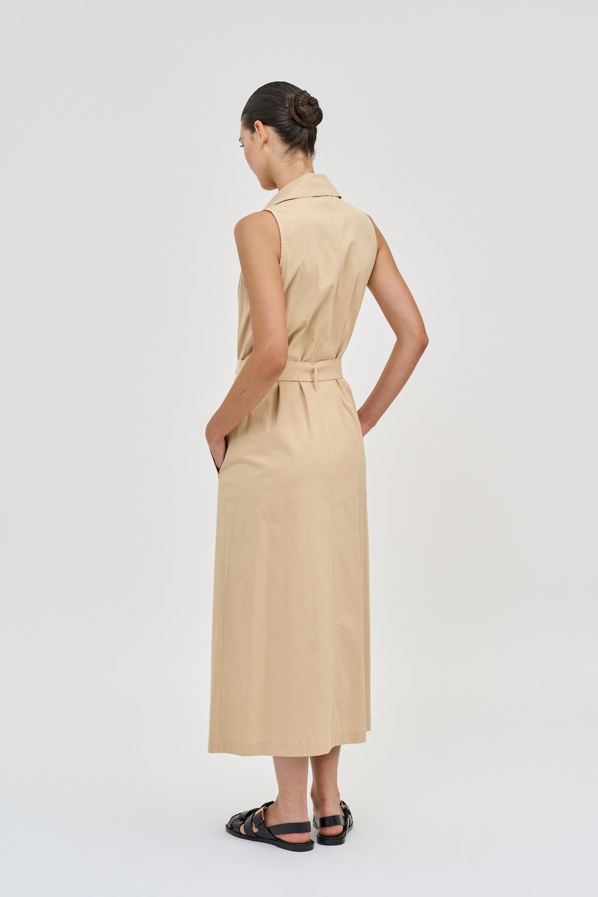 Trench Dress Beige