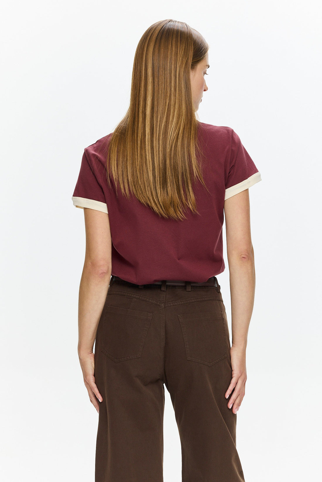 Tres Fitted T Bordeaux Club