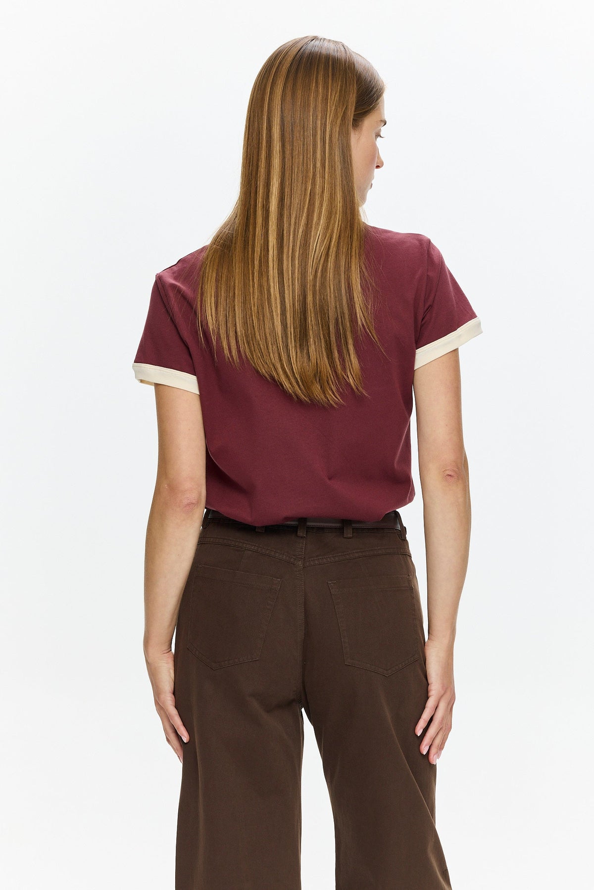 Tres Fitted T Bordeaux Club