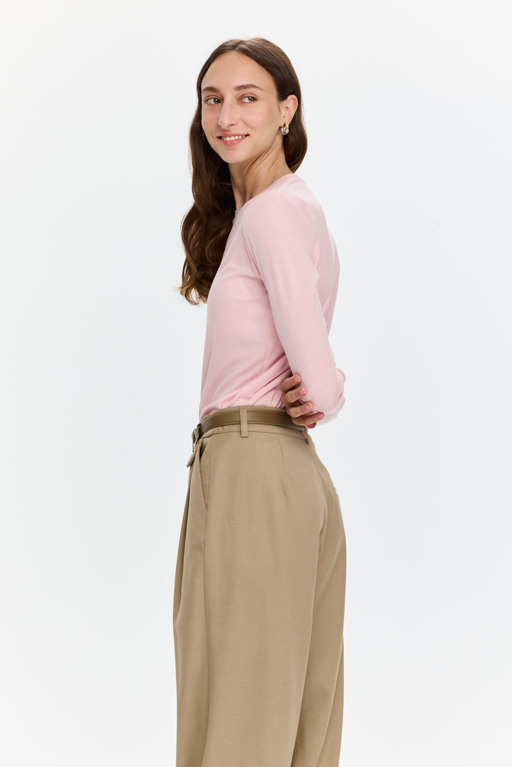 Mili Tencel Silk Top Pink