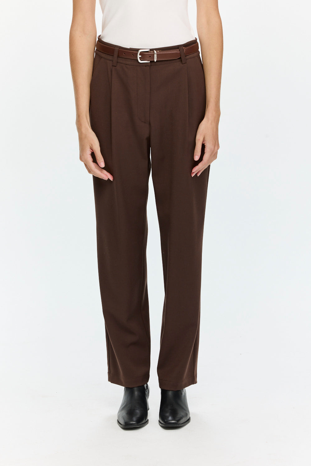 Harry Tailored Pants Brown