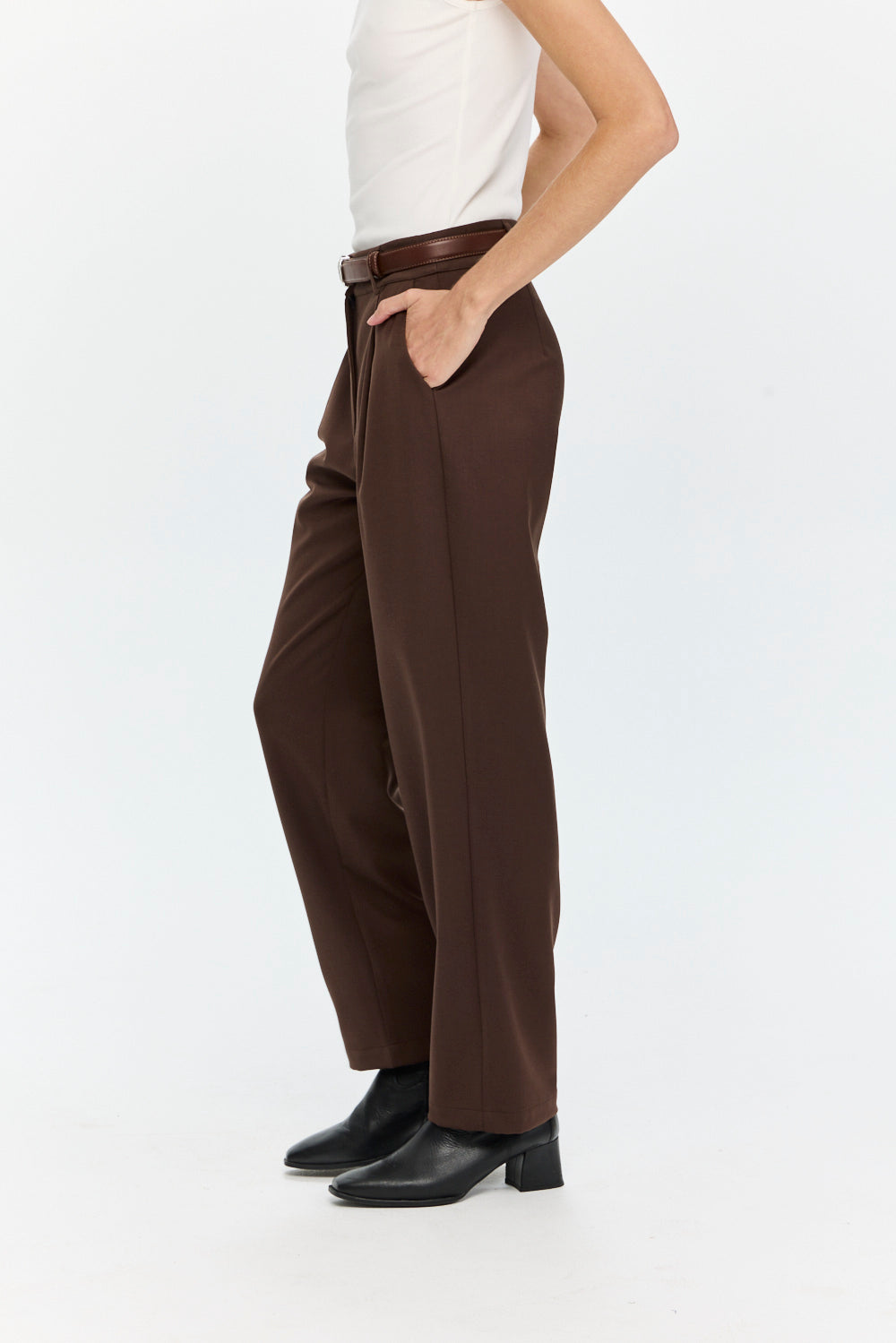 Harry Tailored Pants Brown