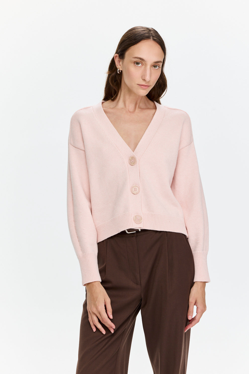 Mia Cardigan Soft Pink
