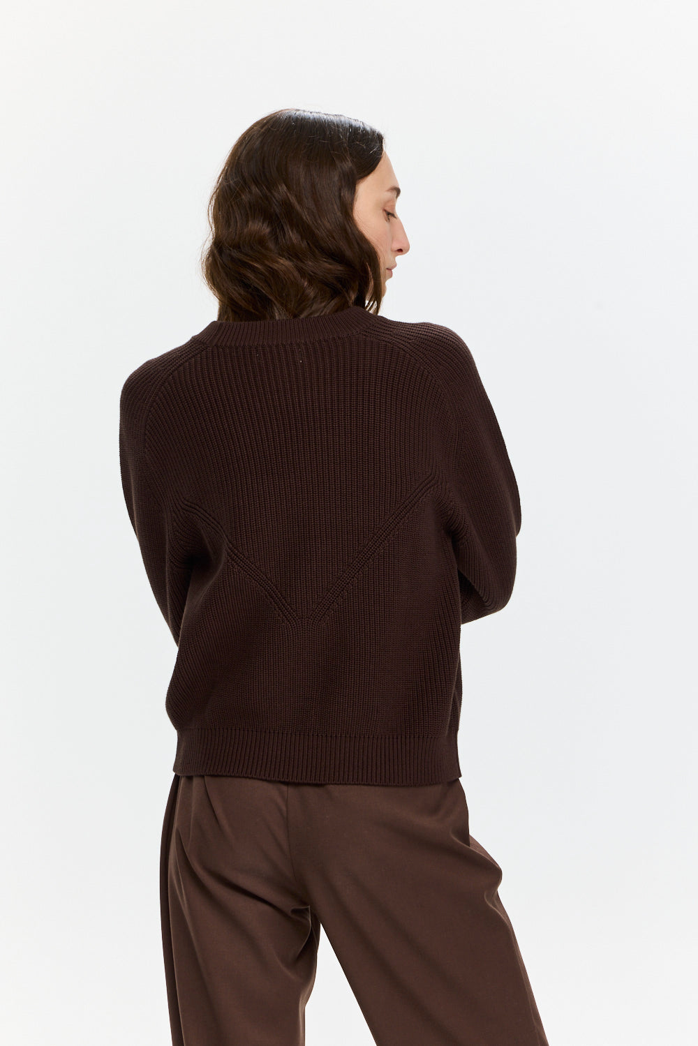 Nico Sweater Chocolate Brown