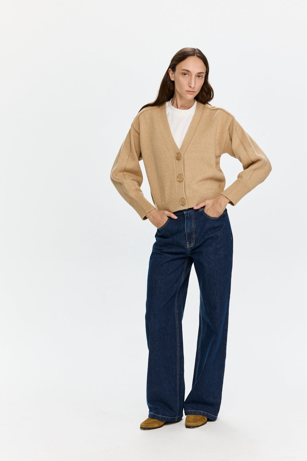 Mia Cardigan Latte