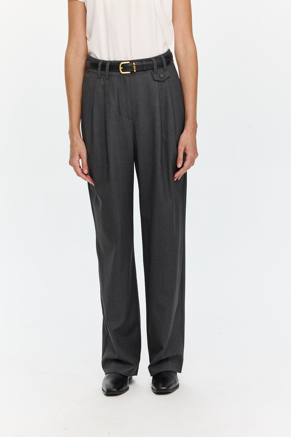 Noah Tailored Pants Grey