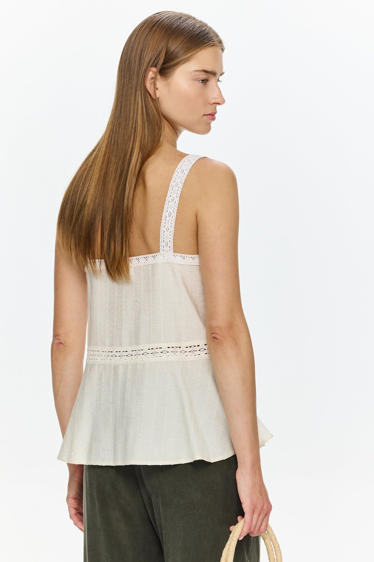Emma Lace Top Creme