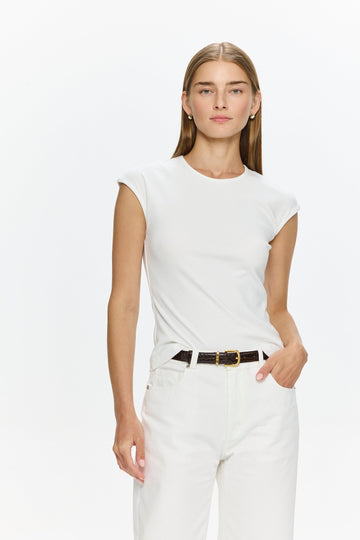 Ruby Slim T White