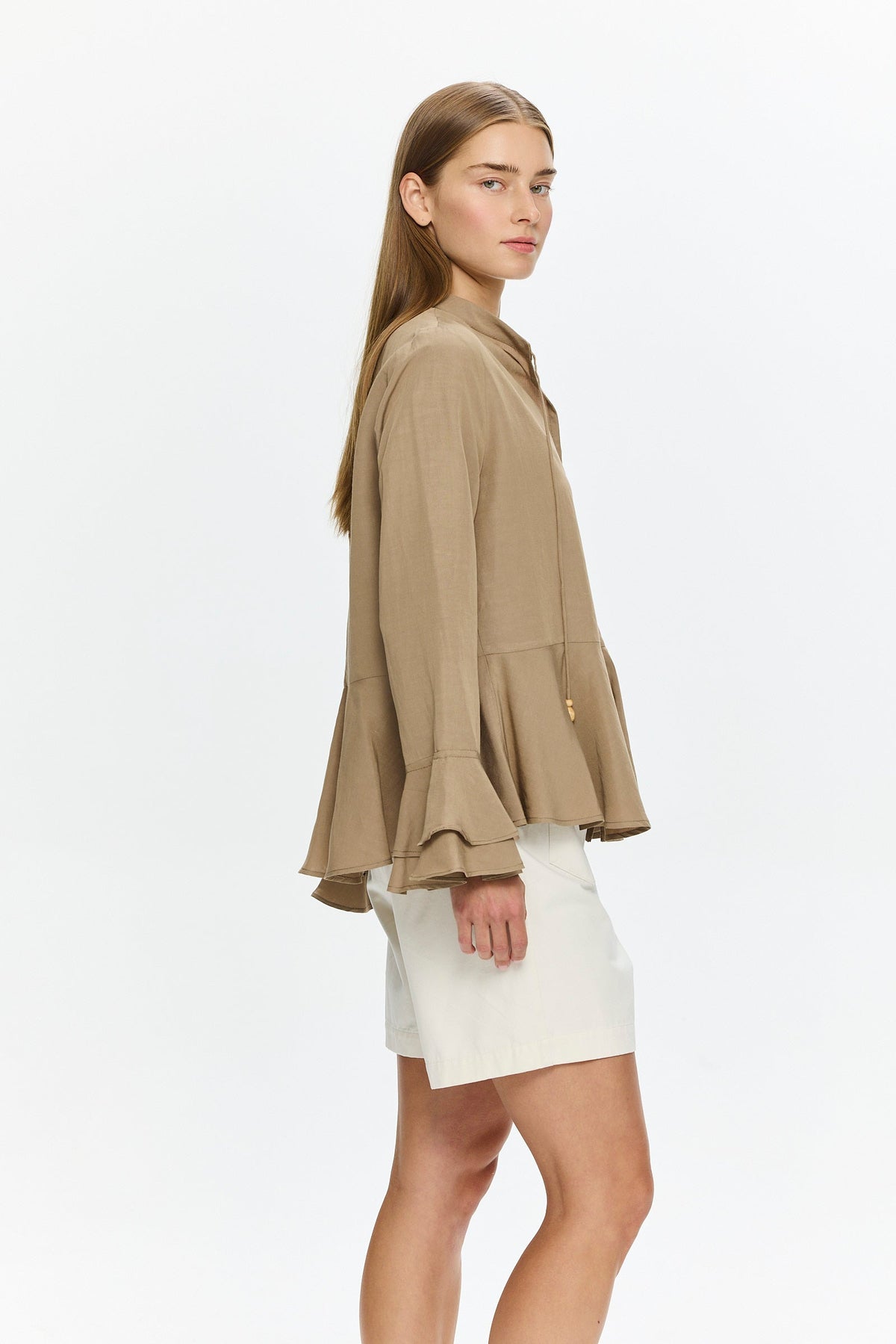 Charlotte Blouse Camel