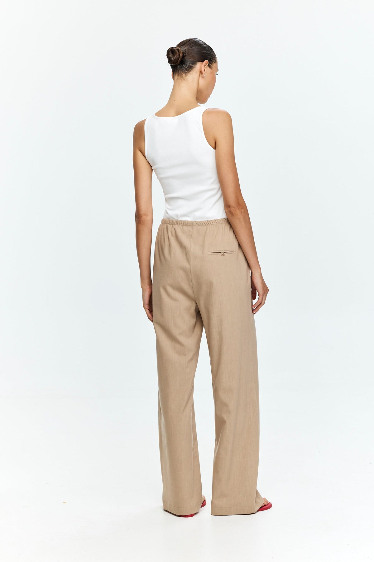 Uma Pants Cotton Tan
