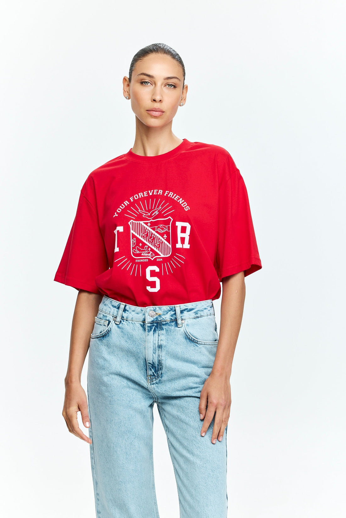 Oversized T Red