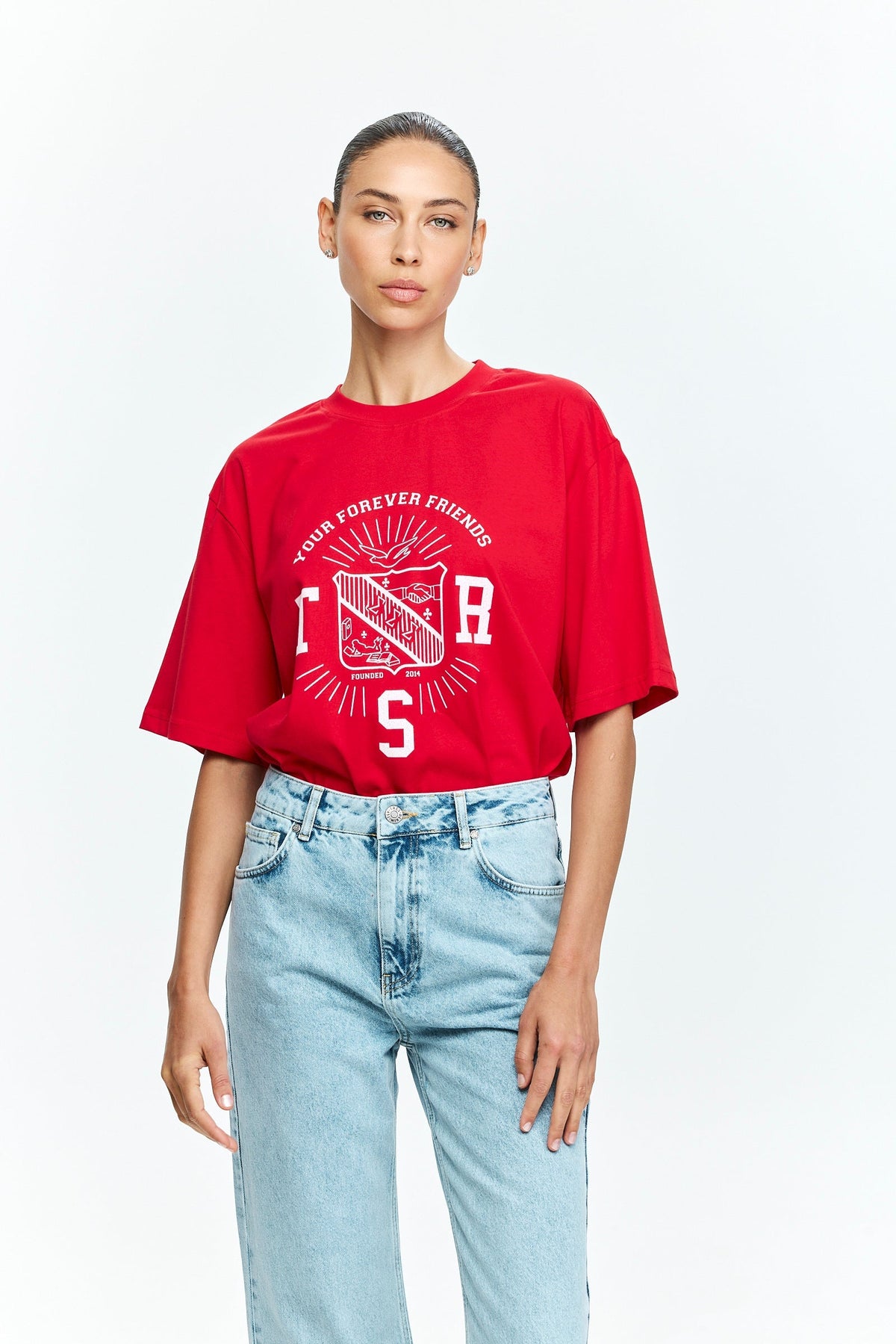 Oversized T Red