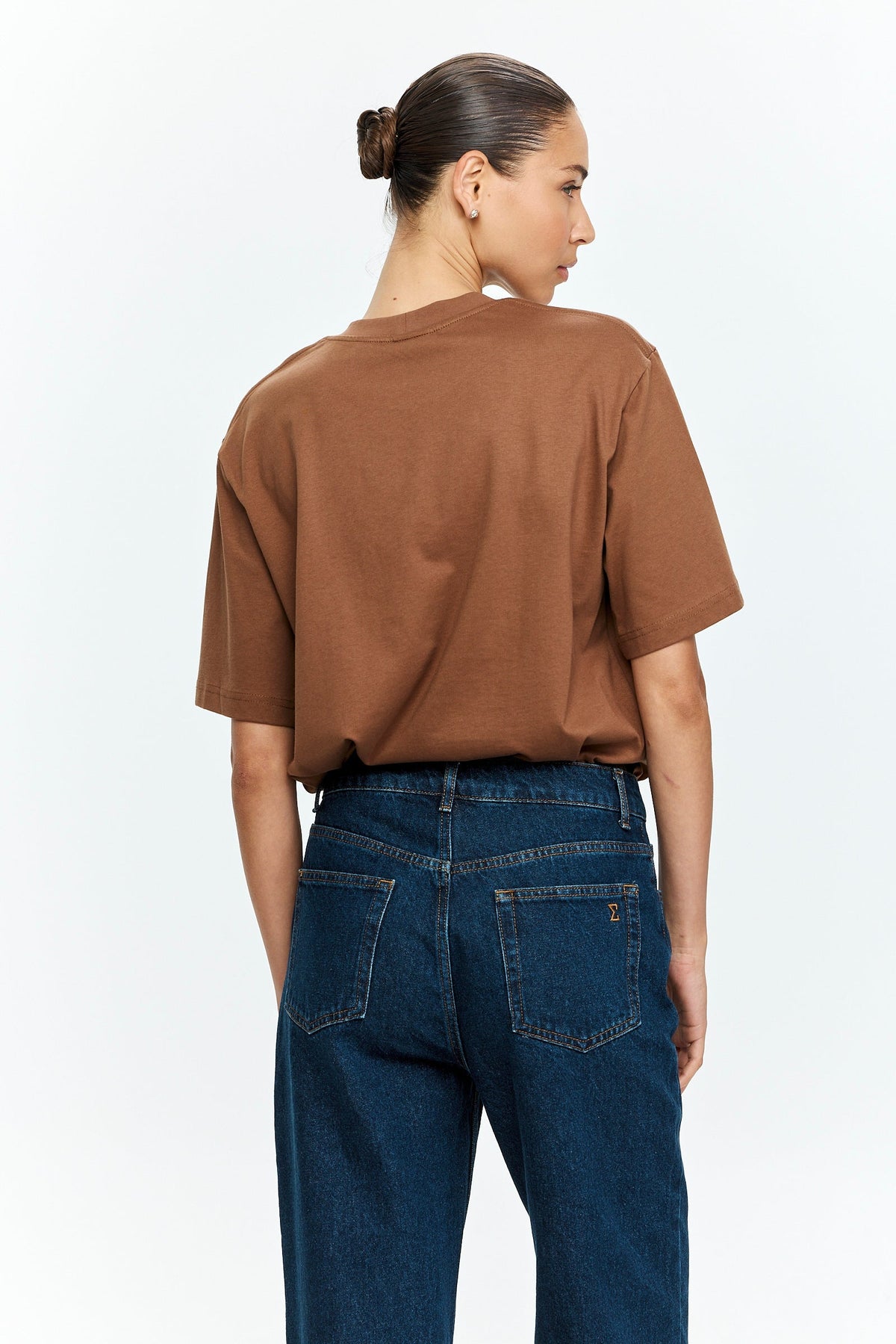 Oversized T Brown